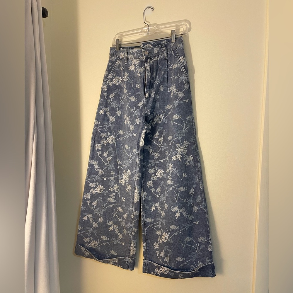 Pilcro The Leon Double Hem High Rise Jeans size 27